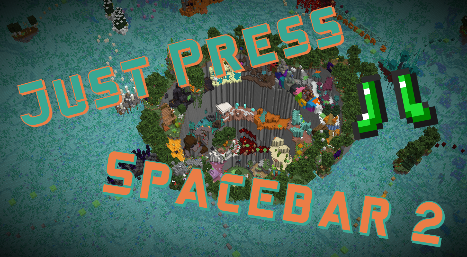 Descarca Just Press Spacebar 2 pentru Minecraft 1.16.5